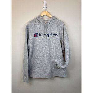Champion Mens Oxford Gray Pullover Hoodie XL